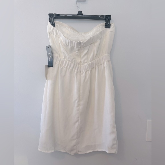 NWT Lulus Make You Mine White Strapless Mini Dress - Small - Picture 6 of 13